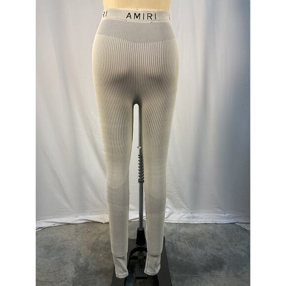 Amiri 'Seamless' Gray Knit Pant Size S - Picture 3 of 5